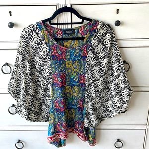 Tolani silk blouse